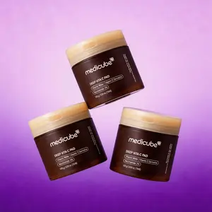 Medicube Deep Vita C Pad, One Step Glow Exfoliating & Dark Spot Correcting Pads