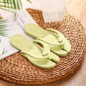 Travel Flip-flop for Women and Men, Portable Foldable Slippers Soft Comfy Quick Dry Non-slip House Bathroom Shower Shoes Spa Gym Swimming Sandals Beach Flipflop Footwear Beach Flip Flops