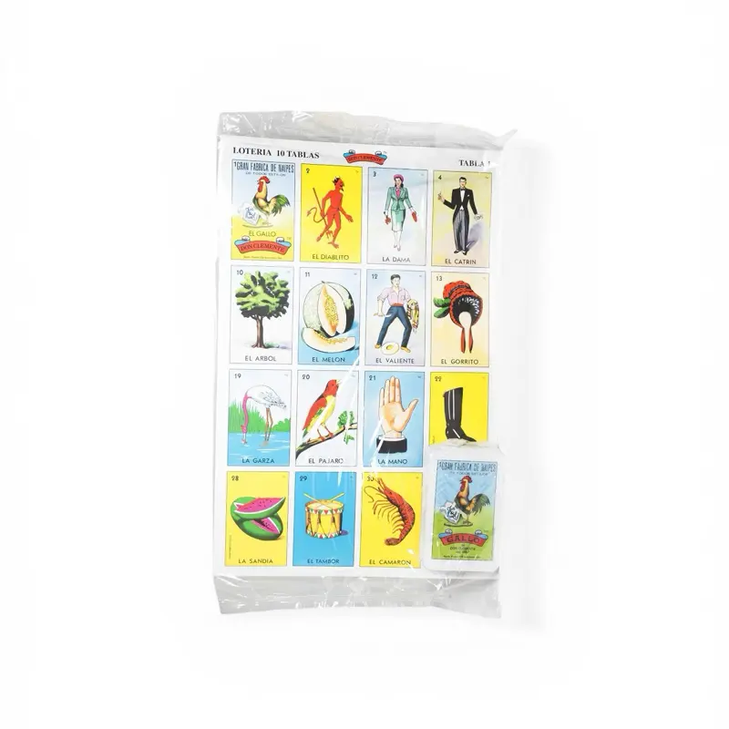 Jumbo Mexican bingo loteria game