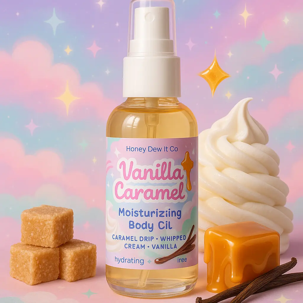 Vanilla Caramel body oil 4oz Vanilla Caramel body oil 4oz