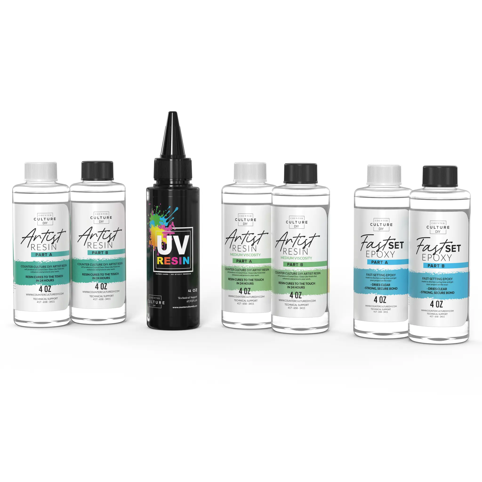 Resin Sample Kit (starter kit)