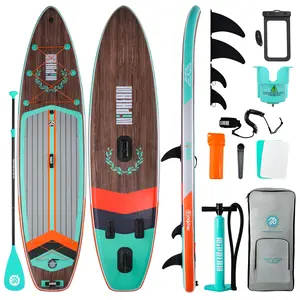 Niphean Inflatable Paddle Board with Beginner Friendly Balanced Wing Design and SUP Accessories, 11' x 33' x 6' for Adults & Youth of All Skill Levels paddle board