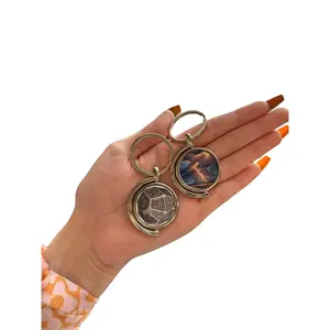 Elemental Elegance: Handcrafted Fantasy Keychains