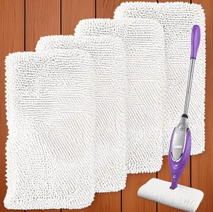 SteamPro Microfiber Mop Pads Refills for Shark S3500 Series Machine Washable Super Absorbent Refills for Hardwood Tile Bathroom Cleaning dealsforyoudays