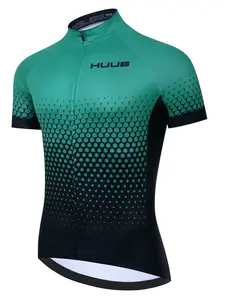 Summer HUUB Team Cycling Jersey for Men Jersey Mountain Bike Short Sleeve Clothing Breathable Quick Dry Cycle Jersey High Quality Sports Slim Fit Stylish Jersey