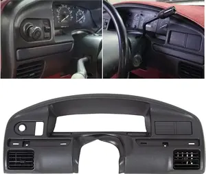 Instrument Dash Panel Replacement Compatible with 1992-1997 Ford Bronco F150 F250 F350 Cluster Dash Bezel Replacement for part F2TZ15044D70A (Gasoline Engine ONLY)