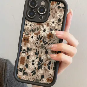 Wildflower Anti-Drop Shockproof Protective Phone Case for iPhone 11 to 16 Plus Models, Colorful Vibrant Floral Design, Durable Protection for Daily Use, Cover, Casing
