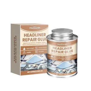 Headliner Repair Glue, Car Headliner Adhesive , Car Roof Liner Fabric Adhesive, Upholstery Glue For Cars,Headliner Repair Kit, Suitable For Automotive Interiors, Fabric, Leather