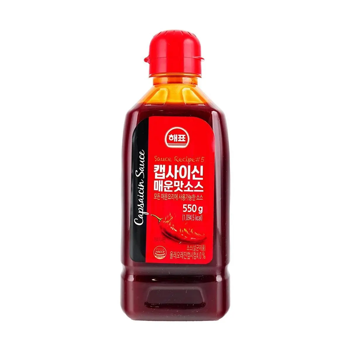 HAEPYO Korean Gochujang 550g - Authentic Spicy Chili Paste for Cooking, Stir-fries, Tteokbokki, and Korean Cuisine
