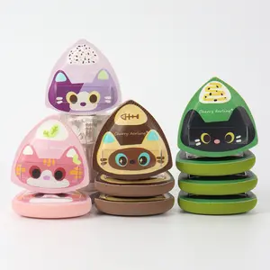 Cloud Cat Makeup Sponge, Bb Cream Foundation Concealer, Waterproof Non-Latex Dual-Use, Suitable for All Skin Types, Eye Nose Corner Precision