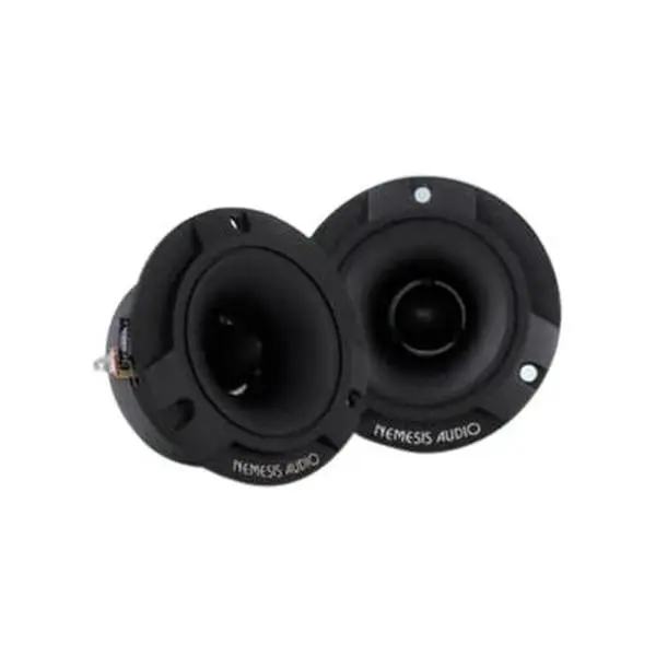 Nemesis Audio NA-TW40 3.8" 200W Pro Aluminum Super Bullet Tweeters with Capacitor Crossover (Pair)