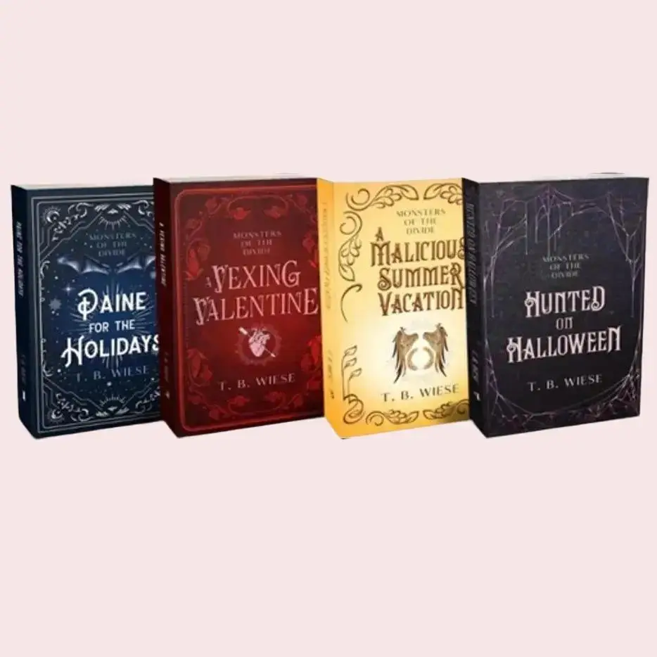 *SALE* Monsters of The Divide Novellas by T. B. Wiese - New with Slight Imperfections - 4-Book Set or Individual Books Available