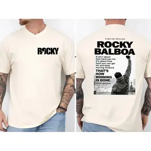 Rocky Balboa Quote Motivational Tank Top, Sylvester Stallone Movie T-Shirt, Boxing Gym Shirt, Inspirational Workout Fitness Apparel, Gift Ideas for Him world tshirts 2000s orange black silverfish clothes