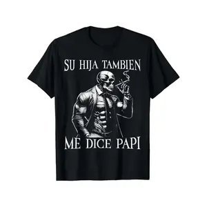 Stylish Sarcastic Mexican Skull Graphic T-Shirt For Men And Women Lightweight Cotton Round Neck Casual Wear In Sizes S To XXXL