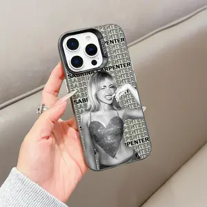Singer S-Sabrina C-Carpenter Phone Case Suitable for iPhone 17 16e 16 15 14 13 12 11 Mini Pro Max Air X XR XSMAX 8 7 Plus Anti Fall Matte Back Cover Casing