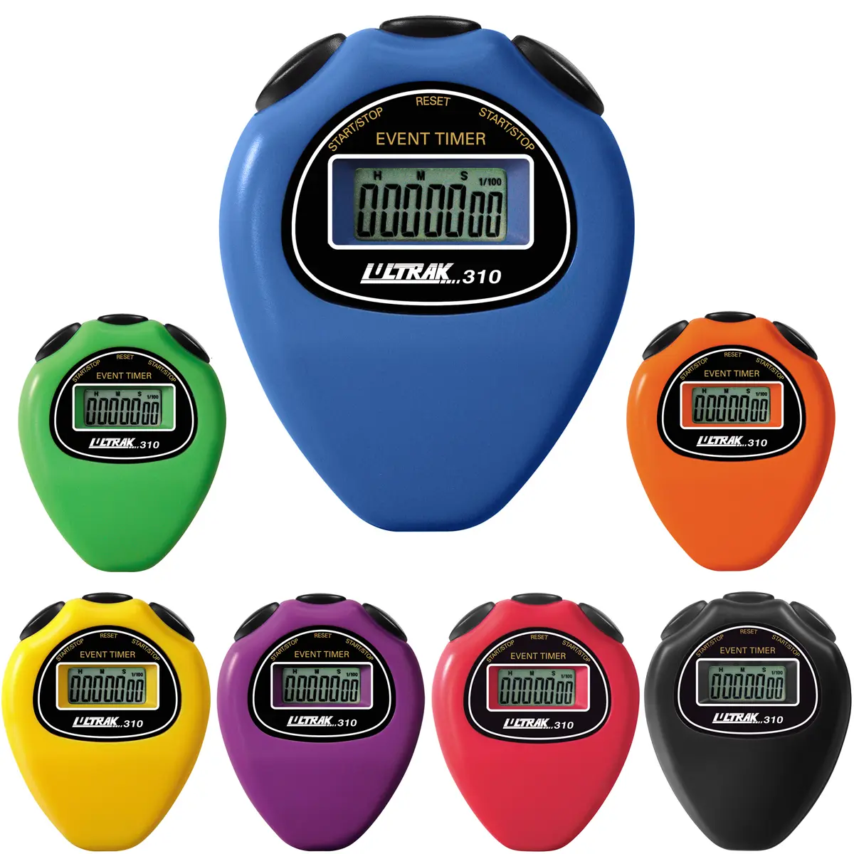 Ultrak 310 Basic Handheld Digital Event Timer and Stopwatch for Volunteers and Students - Simple Start/Stop/Reset Controls, Timer Digital