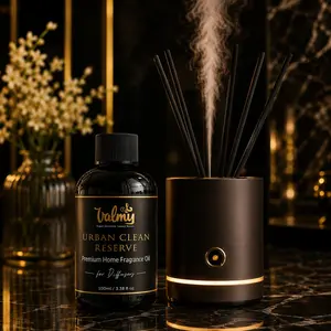 Valmy Urban Clean Reserve – Luxury Waterless Fragrance Oil for Nebulizing Diffusers & HVAC Systems (100 ml)