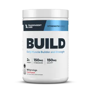 Transparent Labs BUILD – Muscle Builder with PeakO2™, elevATP®, Epicatechin