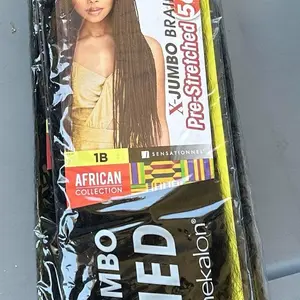 56" Xpressions Jumbo Pre-Stretched Braiding Hair – Kanekalon Fiber (SM1B/27, SM1B/30)