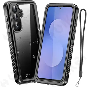 WWH IP68 Shellbox Waterproof Case For Samsung Galaxy S25 FE S24 S23 S22 Ultra A17 A16 A56 Metal Aluminum Swimming Phone Luxury Cover