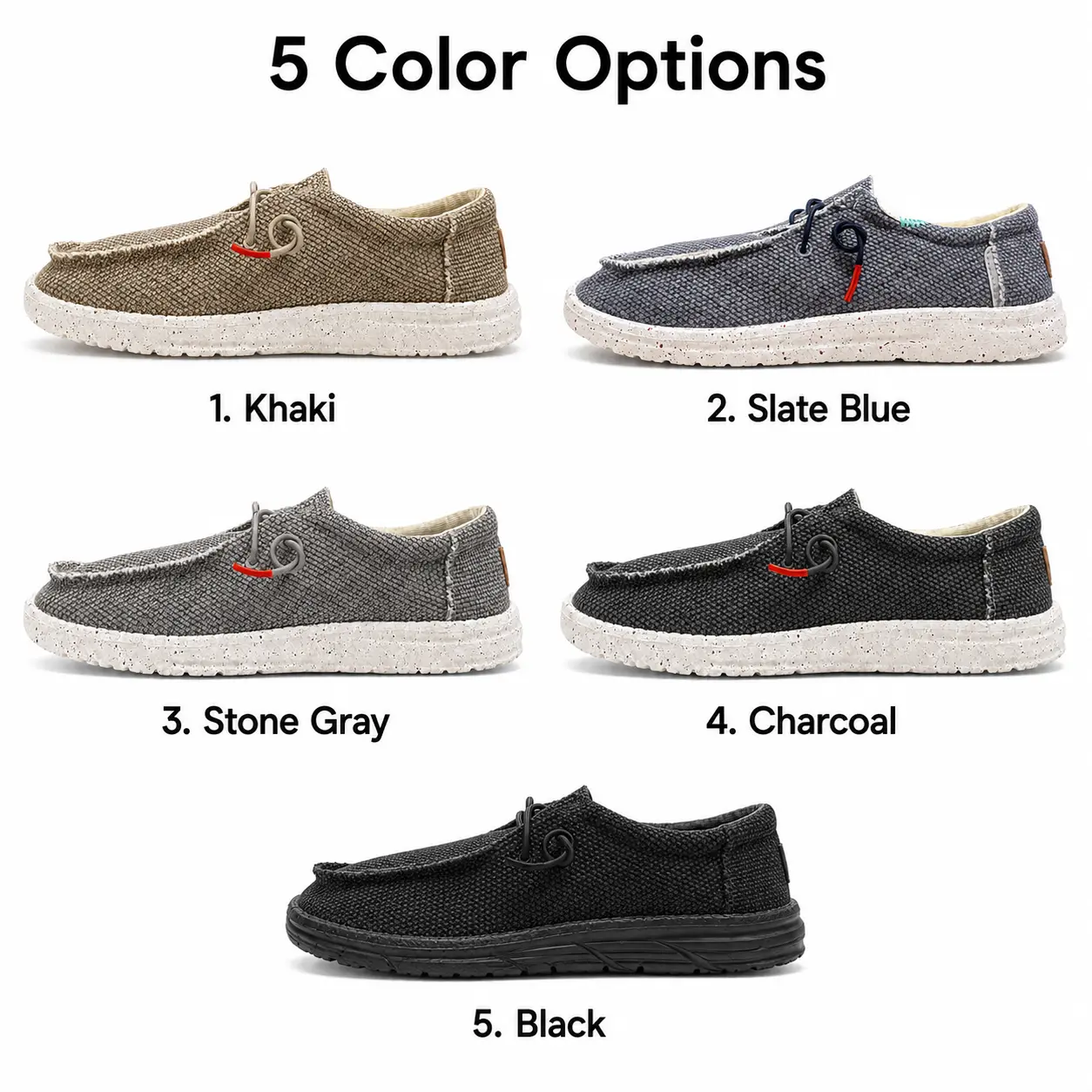 Men's Casual Slip-On Loafers Lightweight Woven Shoes Comfortable Driving Shoes for Everyday Walking  board