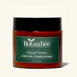 Cloud Creme Leave-in Conditioner - Lightweight Hydrating Leave-in + Strengthening Frizz control with Fenugreek & Nettle-  2oz Discovery size for Curly, Wavy & Natural Hair