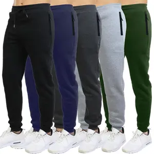 3-Pack Men's Slim Fit Fleece Lined Joggers (Sizes - S to 3XL)