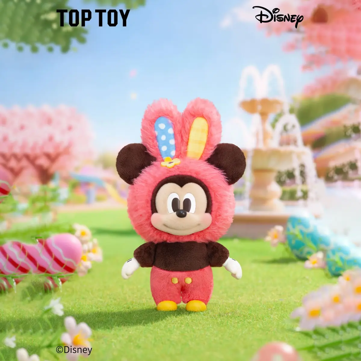 Disney Spring Easter Egg Series Easter Gift Plush Pendant Blind Box
