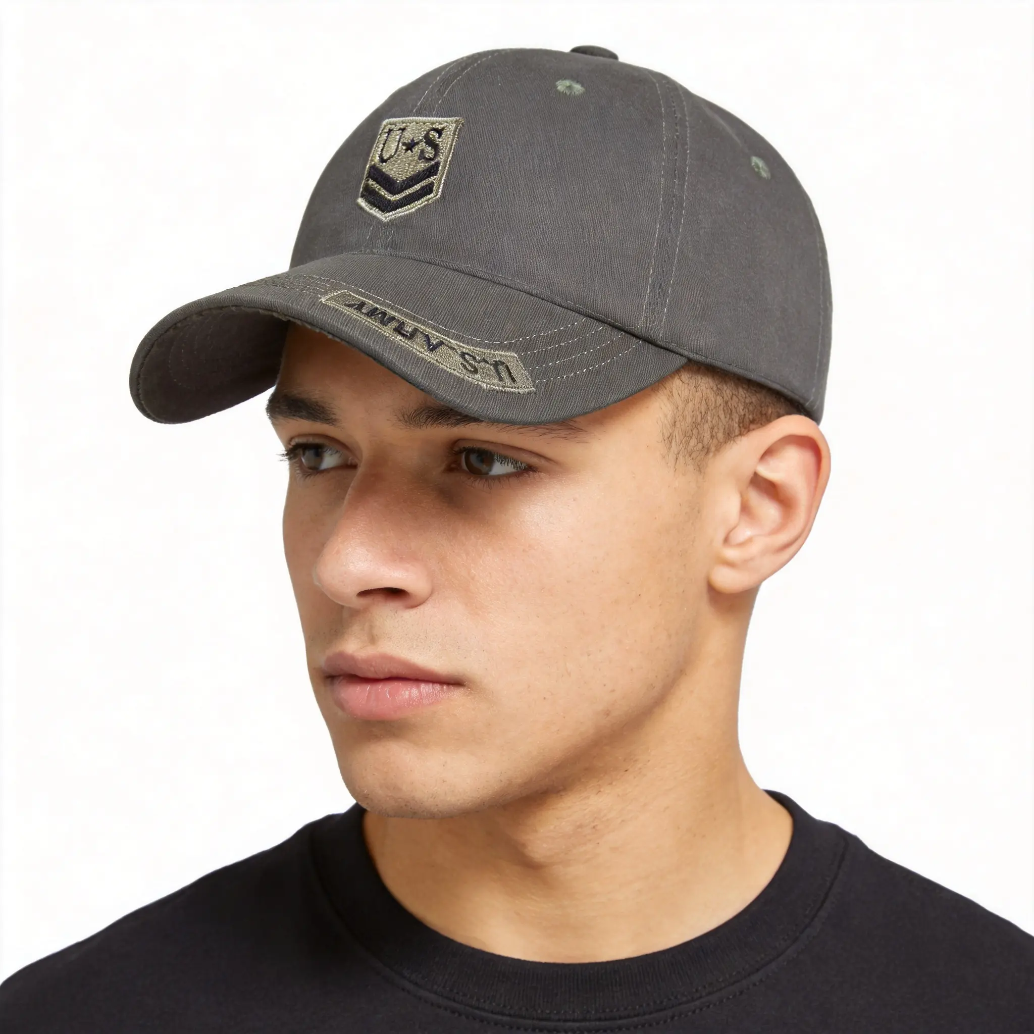 US Embroidered Tactical Baseball Cap - Adjustable Military Style Dad Hat for Men.Summer vibes,summerwins Army Hat Snapback Hat Cap