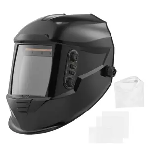 SummerWinsVEVOR Welding Helmet Auto Darkening, 3.94x 3.74 True Color Welding Hood, 1/1/1/1 Solar-Powered Welder Mask 4 Arc Sensors, Wide Shade 4/5-9/9-13 for TIG MIG ARC Weld Grinding Cutting - METIS Series, Tig Weldingdealsforyoudays