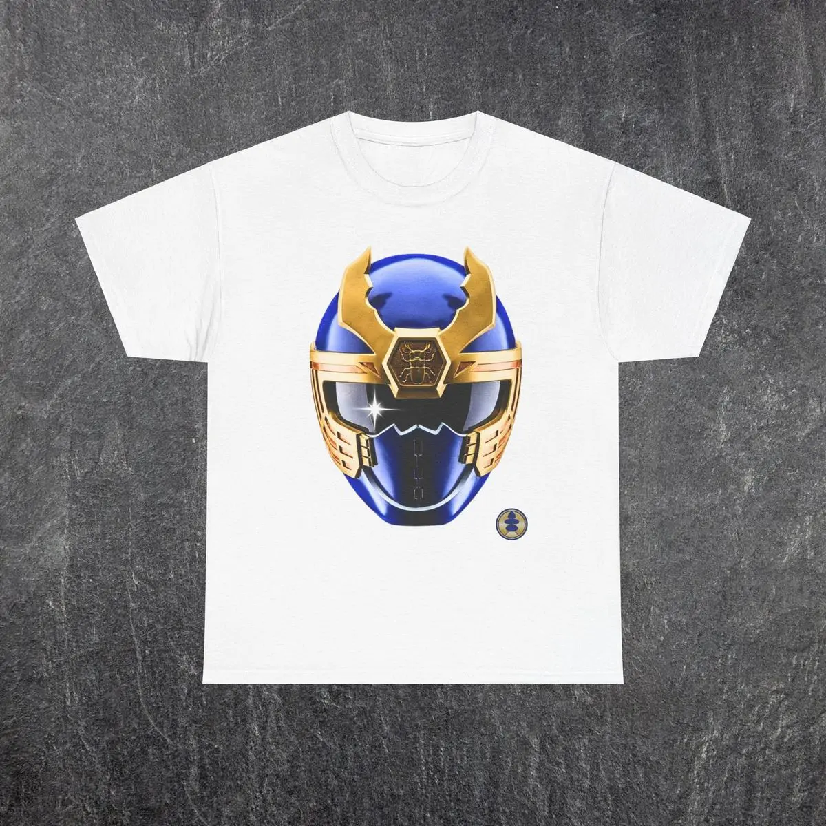 Power Ranger Ninja Storm Blue ranger Tee Womenswear Top