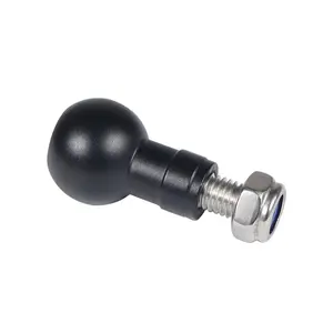 Feichao 17mm Ball Head Adapter to M6 Screw, RAM Garmin Mount, Motorcycle GPS Phone Car Bracket, Insta360 X3 Stand