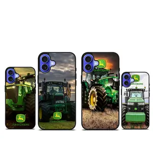 John Deere Tractor Phone Case, Case Cover For Iphone Samsung, Tough Phone Case