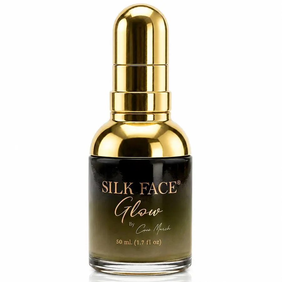 Coco March - ELIXIR SILK FACE GLOW -  Hydrating and Moisturizing, Fine Lines Reduction, 1.7 fl oz