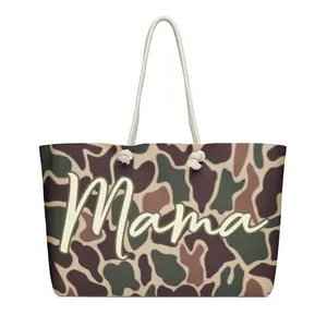 Camo mama weekender bag