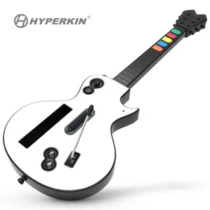 Hyperkin Hyper Strummer Wireless Guitar Controller for Wii, Compatible with Guitar Hero, Rock Band Games (Excludes Rock Band 1)