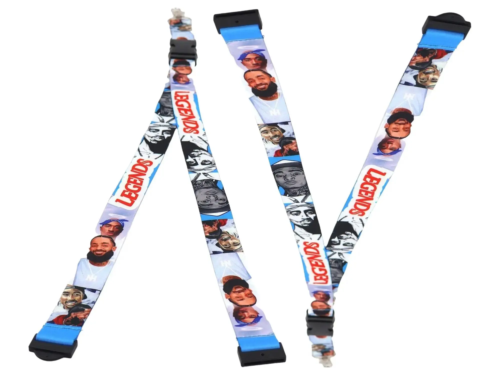 Legends Tupac & Nipsey Lanyard