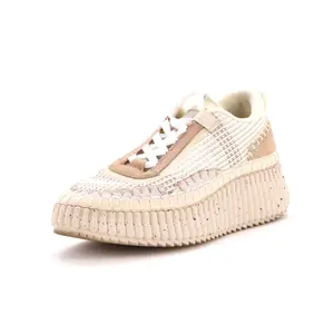 Pre-owned Chloe Women's Nama Sneakers Knitted Fabric by Rebag