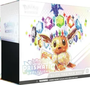 (LIve Only) Pokemon: Scarlet and Violet - Prismatic Evolutions Elite Trainer Box