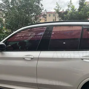 Car Side Window Solar Film 51cmx300cm/600cm, Glass Tint Vinyl, 80% Vlt UV Protection, Nano Ceramic Sunshade Sticker, Car Accessories