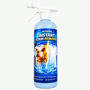 WOWIPE 4-in-1 Multi-Enzyme Foam Spray Cleaner - 300ML Heavy Duty Deep Cleaner for Car Interior, Sofa, Household Items, Automotive & Leather Upholstery Care