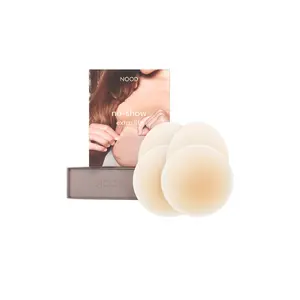 NOOD No-show Extra Lift Nipple Cover 3.75 Inch in No. 3 Buff