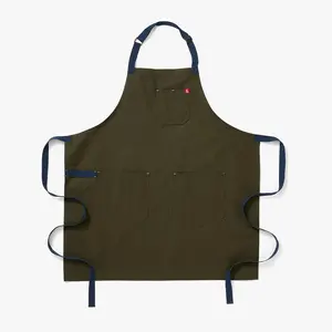 Olive Green Apron - Essential Olive Green Apron - Essential