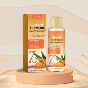 Turmeric Skincare Oil Daily Skin Care Soft Moisturizing Hydrating Nourishing Non-Sticky Body Care Skincare Oil for Everyday Use