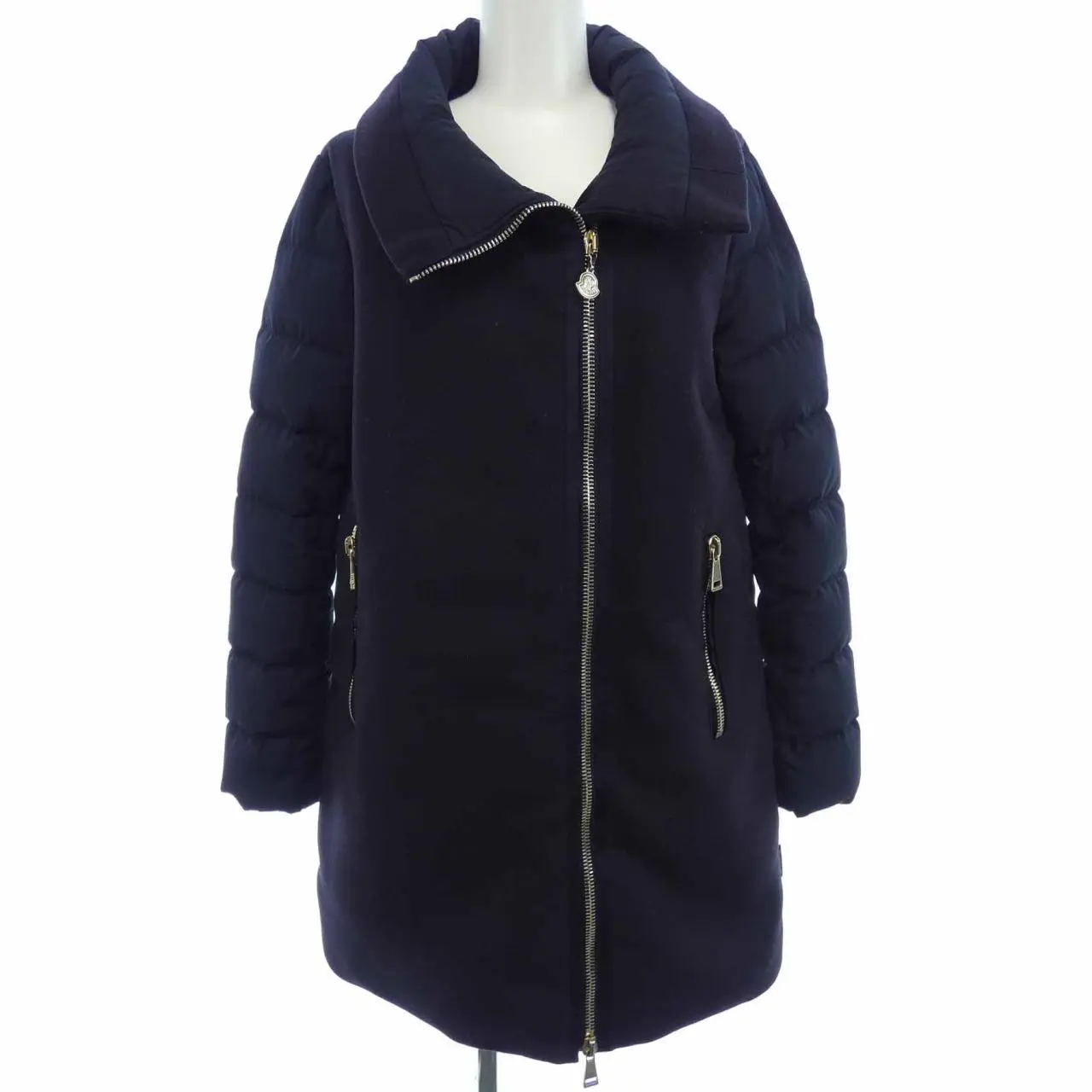 Pre-owned MONCLER Nylon Small Leather Goods Down Coat