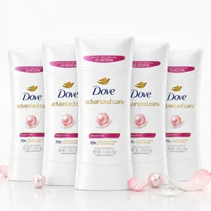 Dove Advanced Care Beauty Finish Antiperspirant Deodorant Stick - 2.6oz Multipack Bundle, 72H Protection, Pro-Ceramide Technology 3X Action, 100ml, Clean Finish, Daily Apply, Feminine Aroma, Smooth Glide