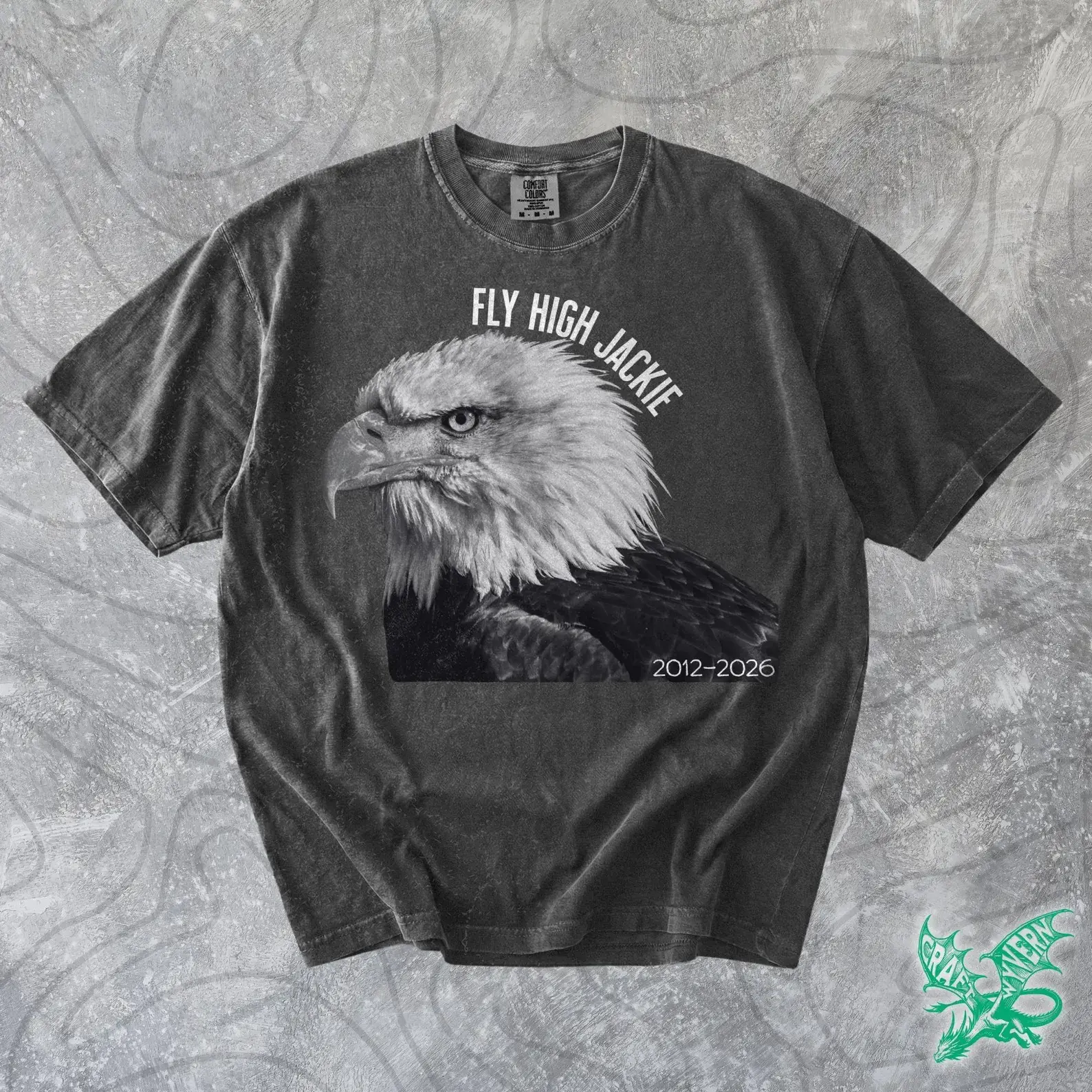 Jackie The Bald Eagle RIP Shirt, Fly High Jackie, Big Bear Bald Eagles, Viral Nest Cam Eagles, Eagle Lover California Wildlife Tshirt 2026