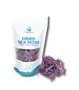 Dried purple sea moss | ocean harvested and sun-dried | Easy to use | Makes 60oz sea moss gel