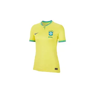 Brazil 22/23 Home Dri-fit Football Shirt WMNS "Dynamic Yellow/Green Spark/Paramount Blue/Paramou" DN0756 740