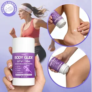 Body Glide,Anti Chafe Stick for Men & Women, Aloe-Infused Glide Stick for Chafing Prevention on Thighs, Heels, Armpits , for Cycling, Running, Lightweight, Hydrating&moisturizing，Travel size, great for on-the-go-40G